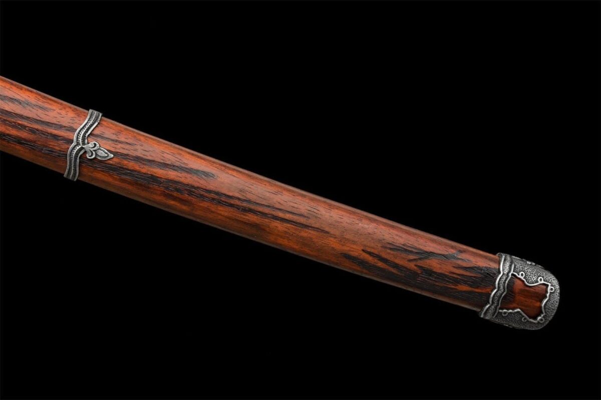 Katana Lame Bleue Rouge