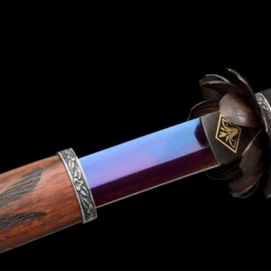 Katana Lame Bleue Rouge