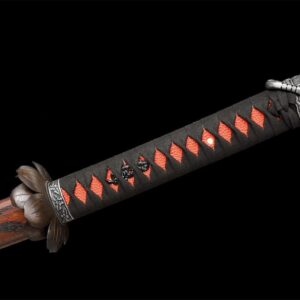 Katana Lame Bleue Rouge