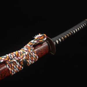 Katana Lame Noire Blanche