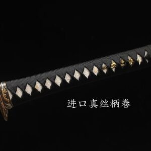 Katana Lame Noire Blanche