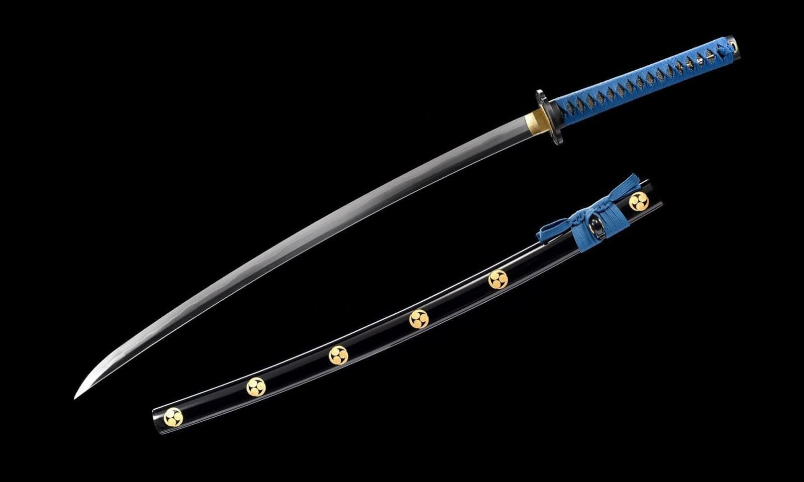 Katana Manche Bleu