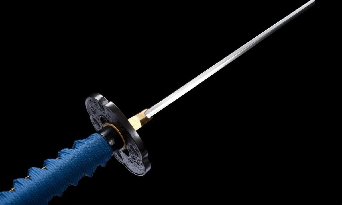 Katana Manche Bleu