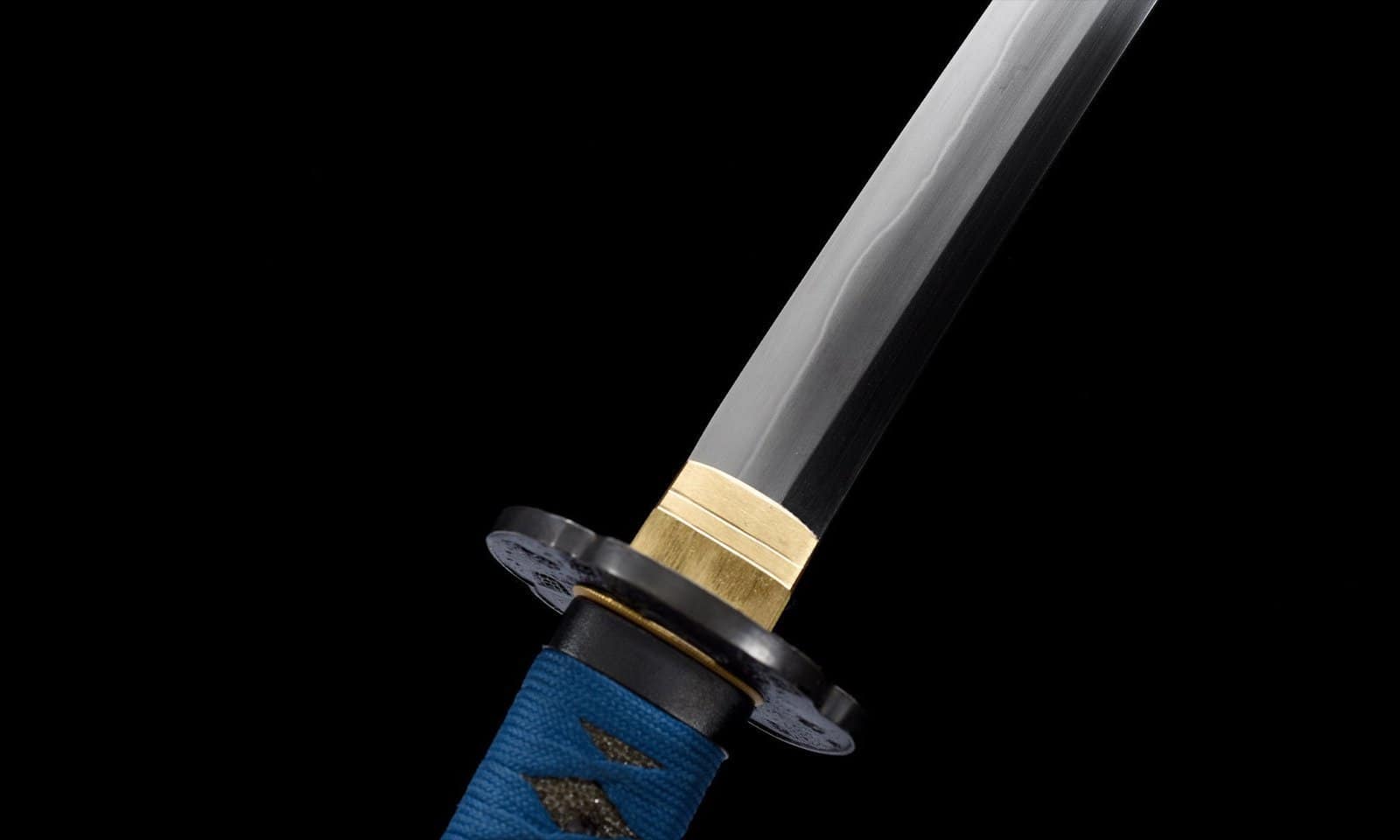 Katana Manche Bleu