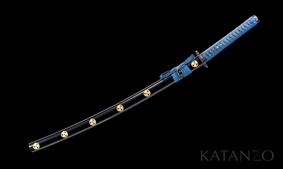 Katana Manche Bleu