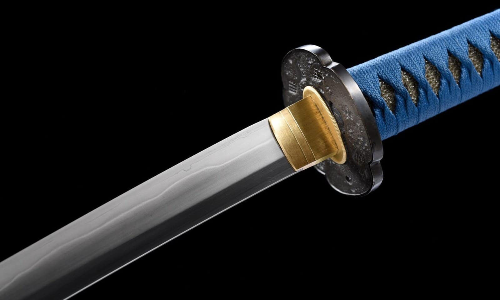 Katana Manche Bleu