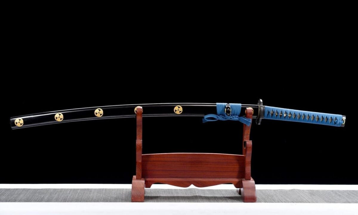 Katana Manche Bleu
