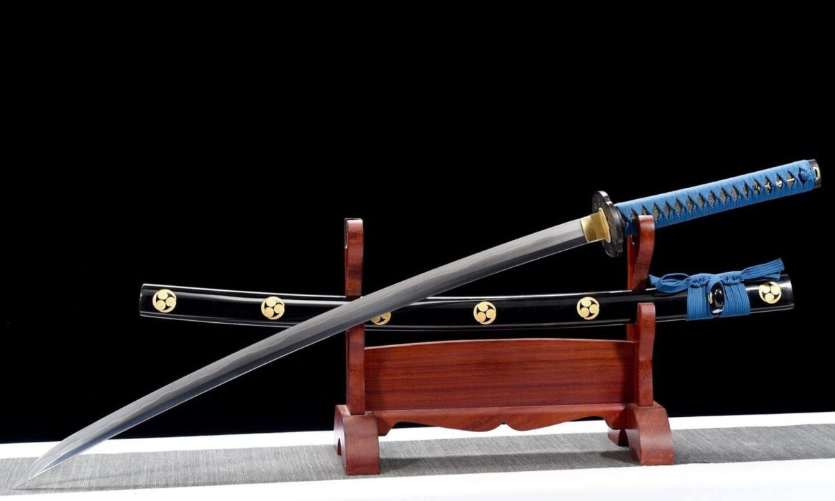 Katana Manche Bleu