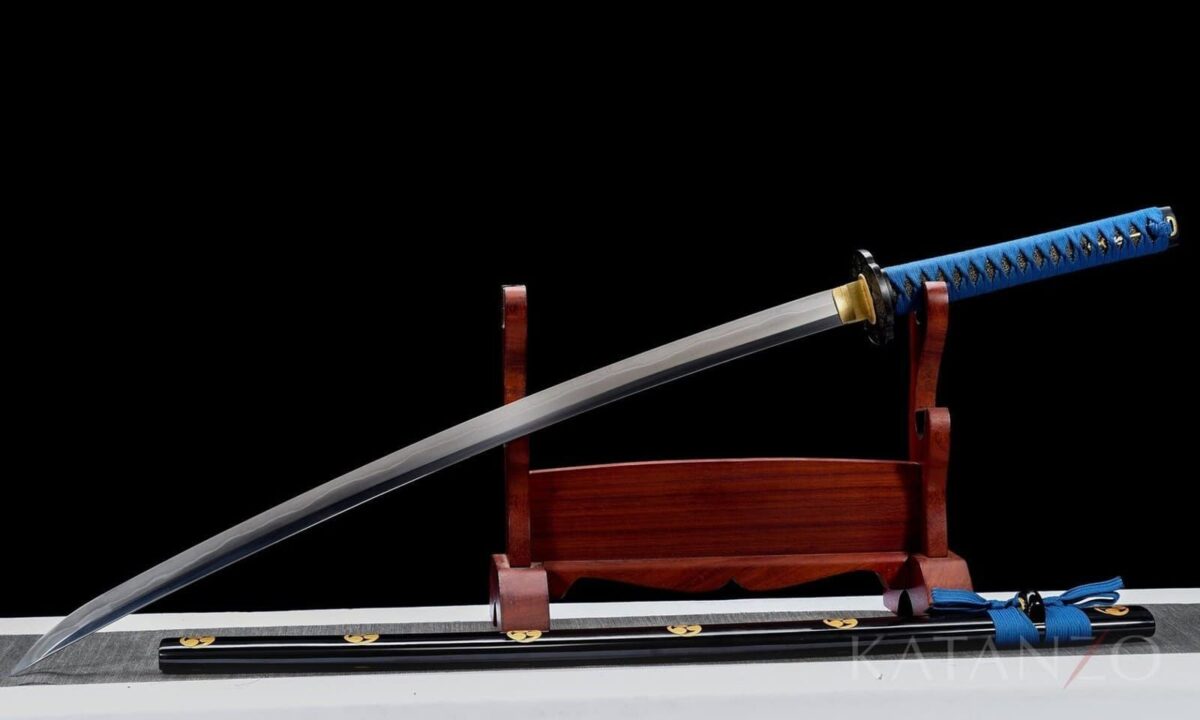 Katana Manche Bleu