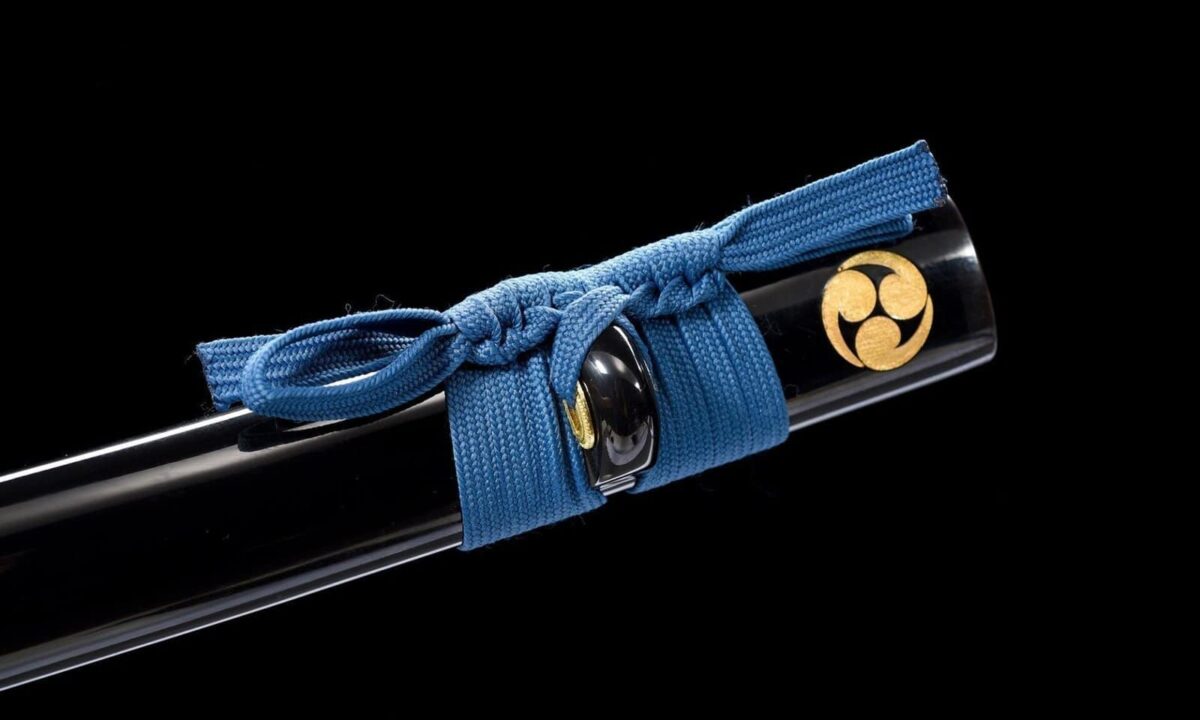 Katana Manche Bleu
