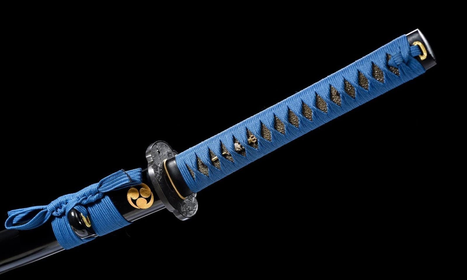 Katana Manche Bleu