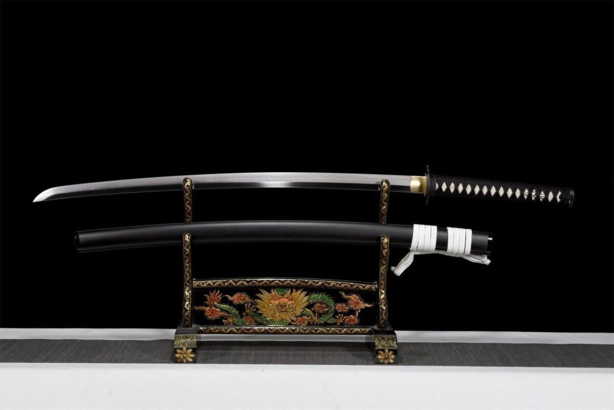 Katana Noir Et Blanc