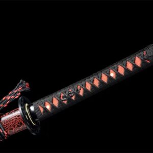 Katana Noir Et Rouge