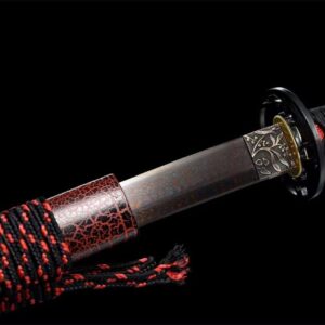 Katana Noir Et Rouge