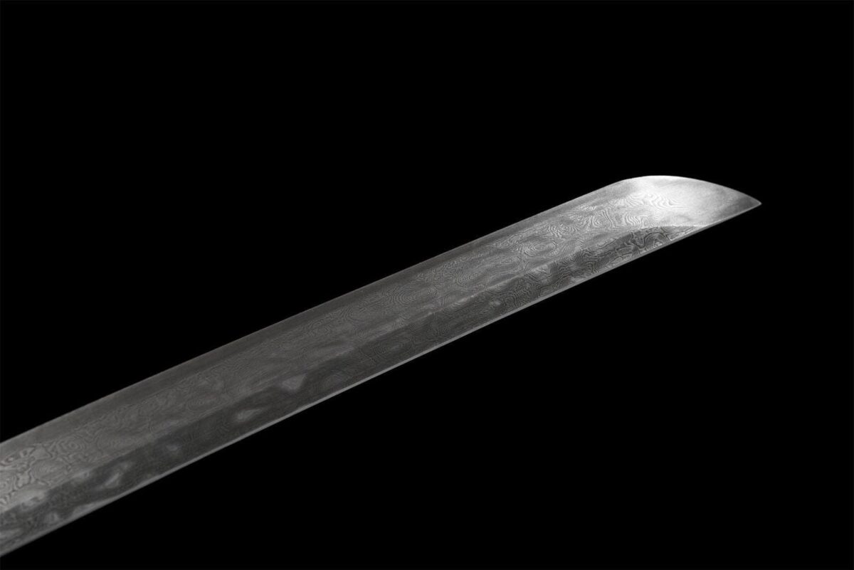 Katana Noir Et Vert