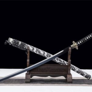 Katana Noir Etui Blanc