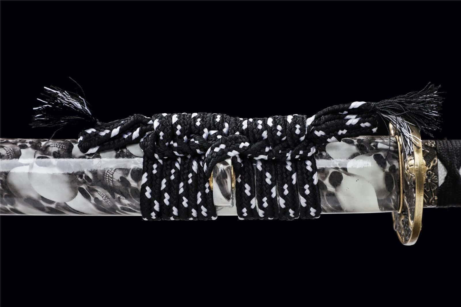 Katana Noir Etui Blanc