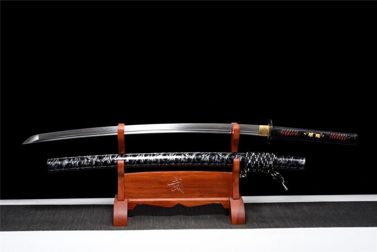 Katana Rouge Noir