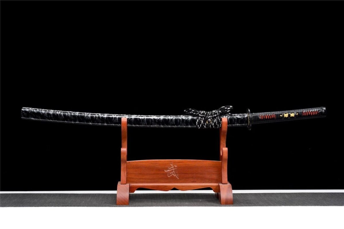 Katana Rouge Noir