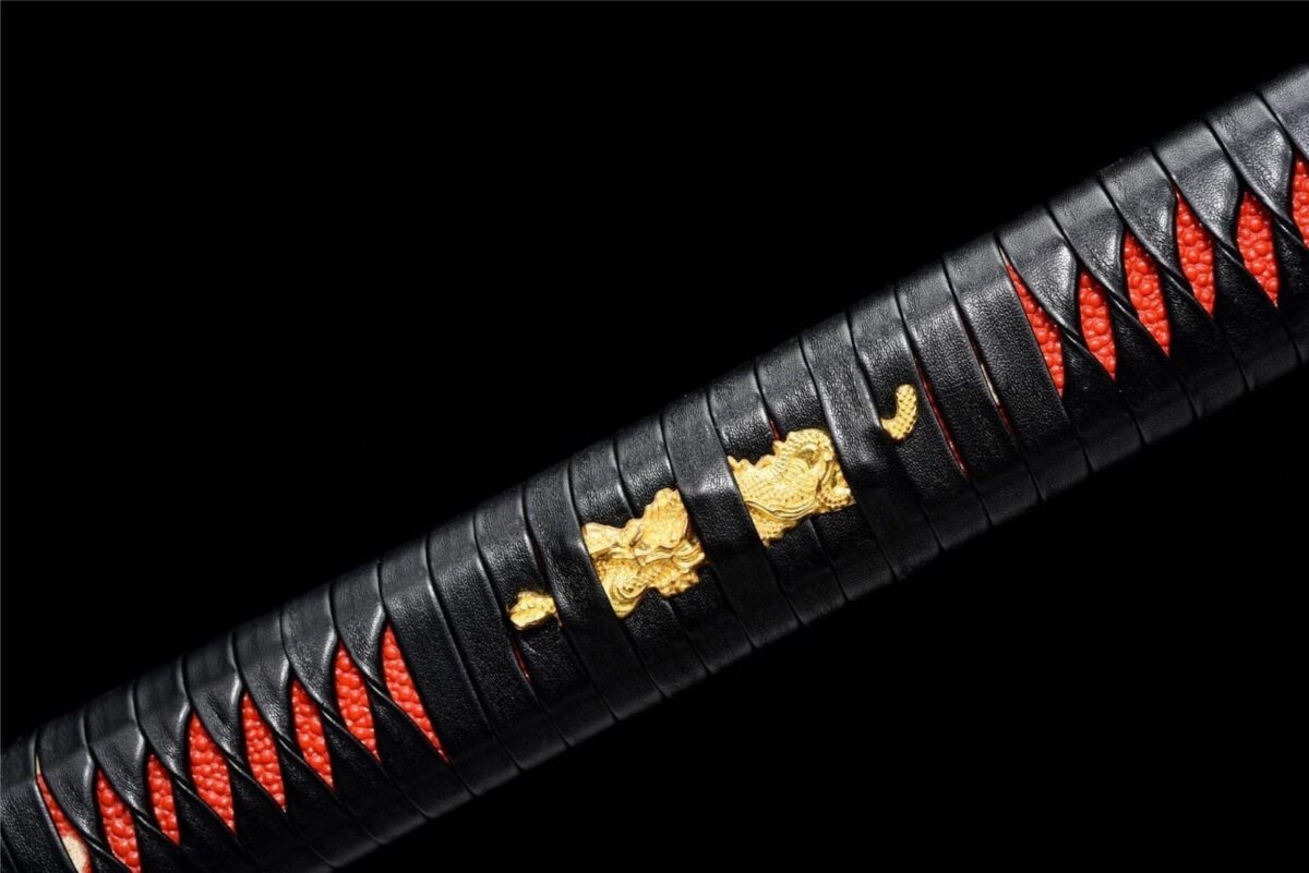 Katana Rouge Noir