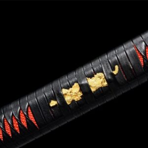 Katana Rouge Noir