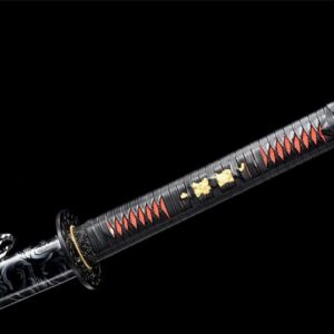 Katana Rouge Noir