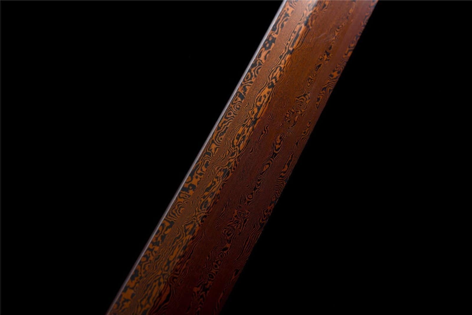 Katana à fleurs Cyan