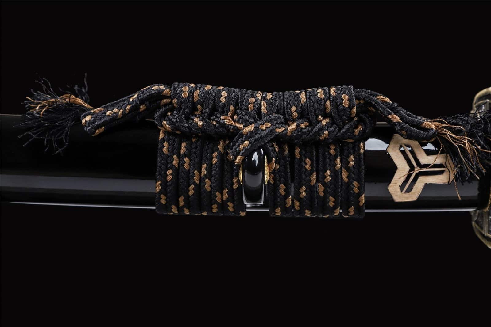 Katana bois Demon Noir