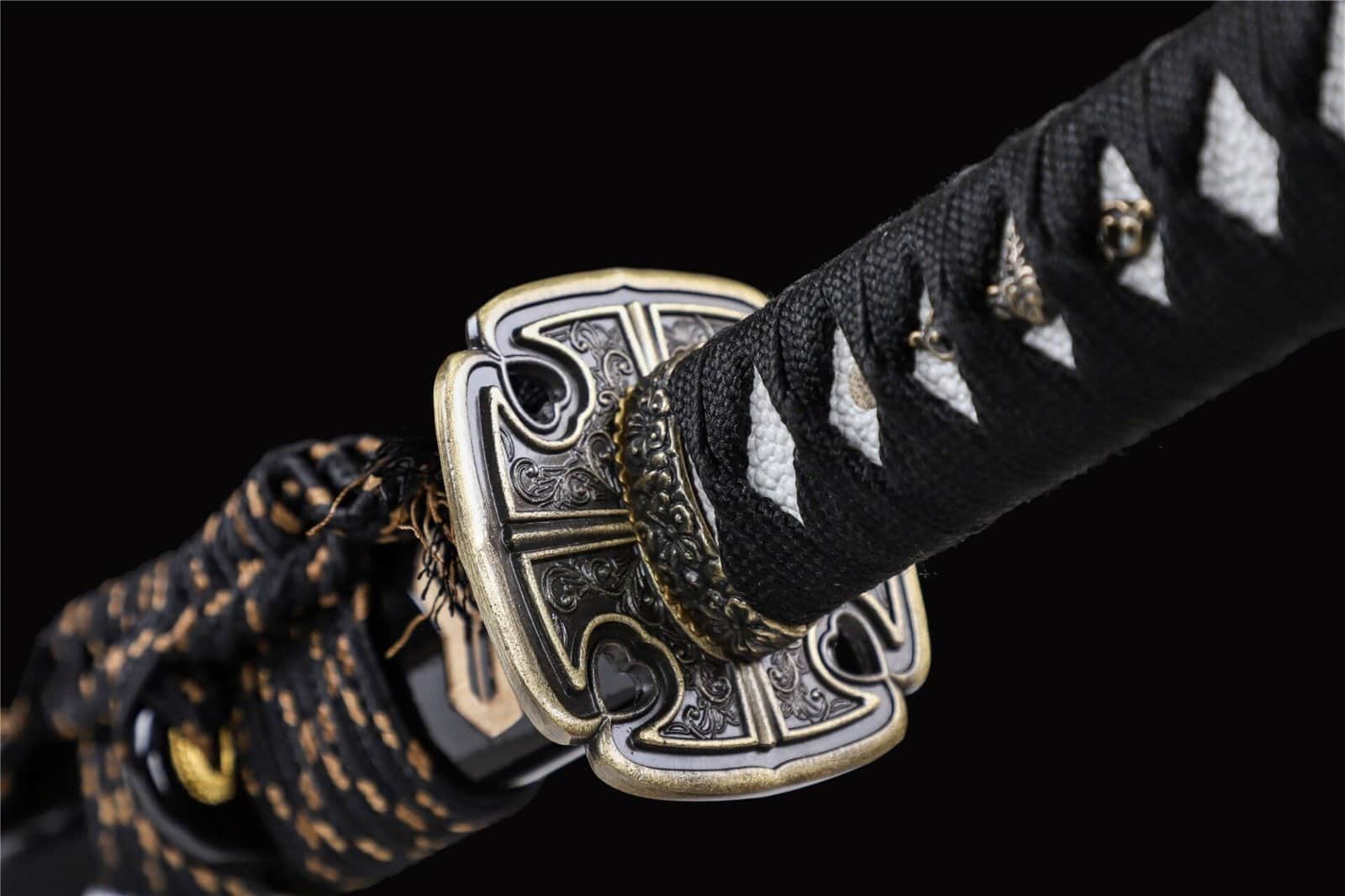 Katana bois Demon Noir