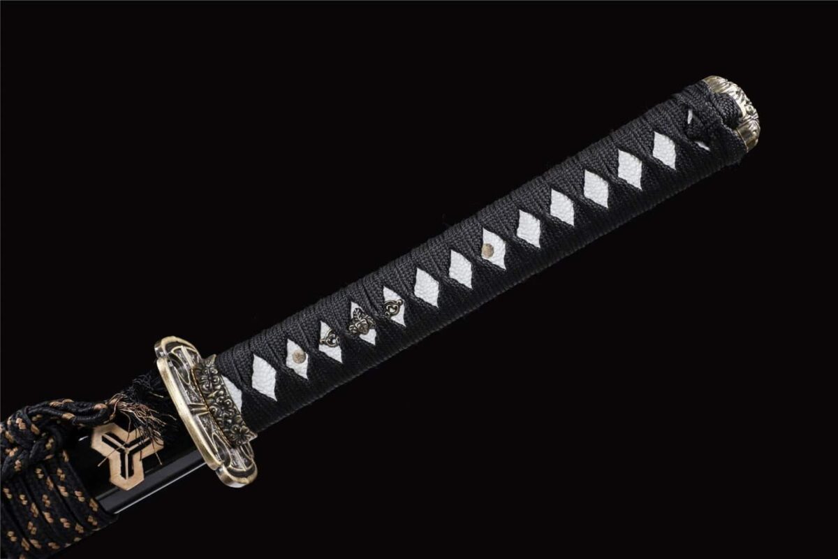 Katana bois Demon Noir