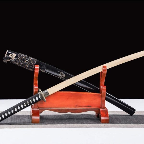 Katana bois Demon Noir