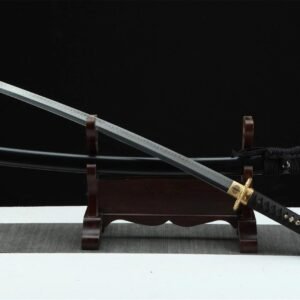 Katana en Acier Noir