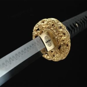 Katana en Acier Noir