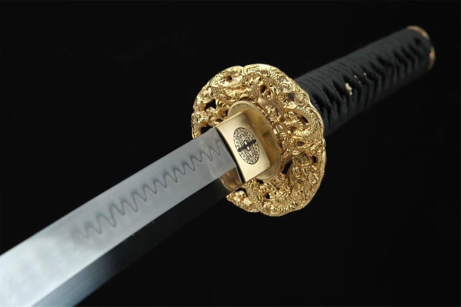 Katana en Acier Noir