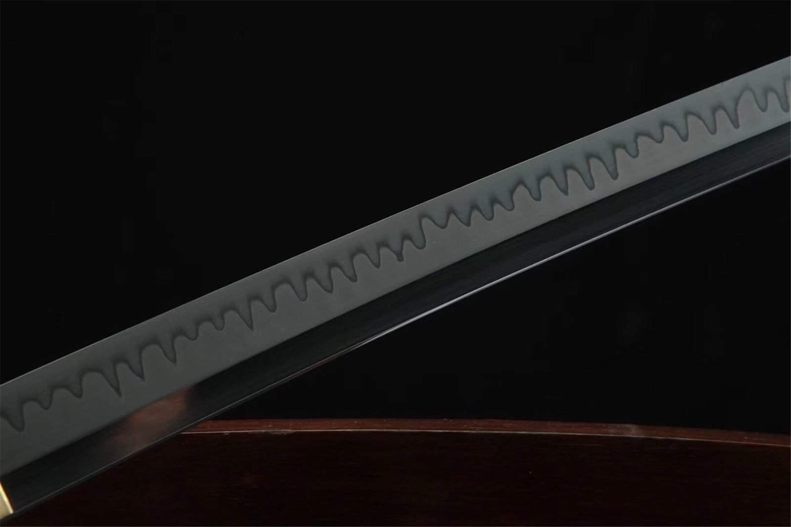 Katana en Acier Noir