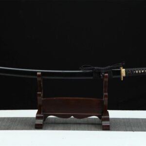Katana en Acier Noir