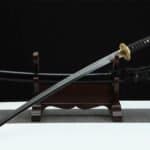 Katana en Acier Noir