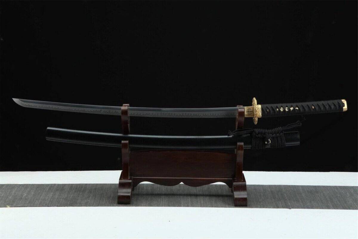 Katana en Acier Noir