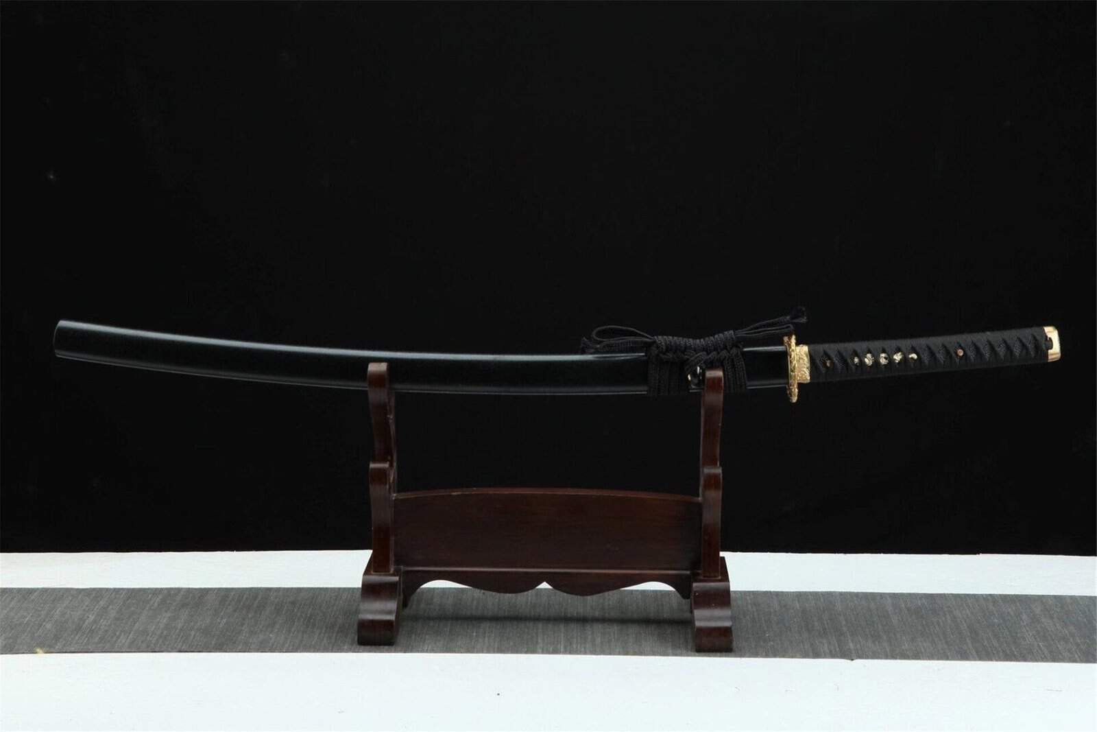 Katana en Acier Noir