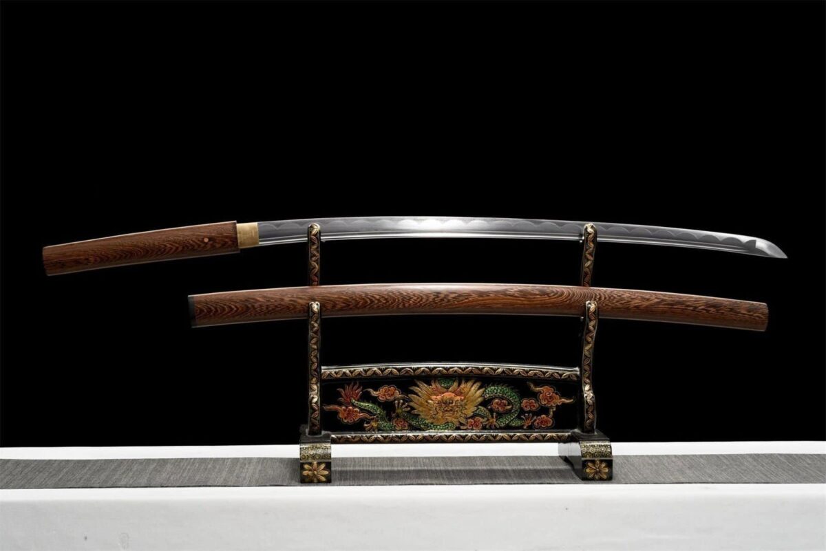Katana mu-tsuba Marron