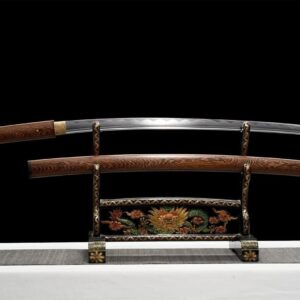 Katana mu-tsuba Marron