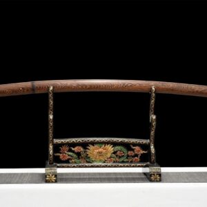 Katana mu-tsuba Marron