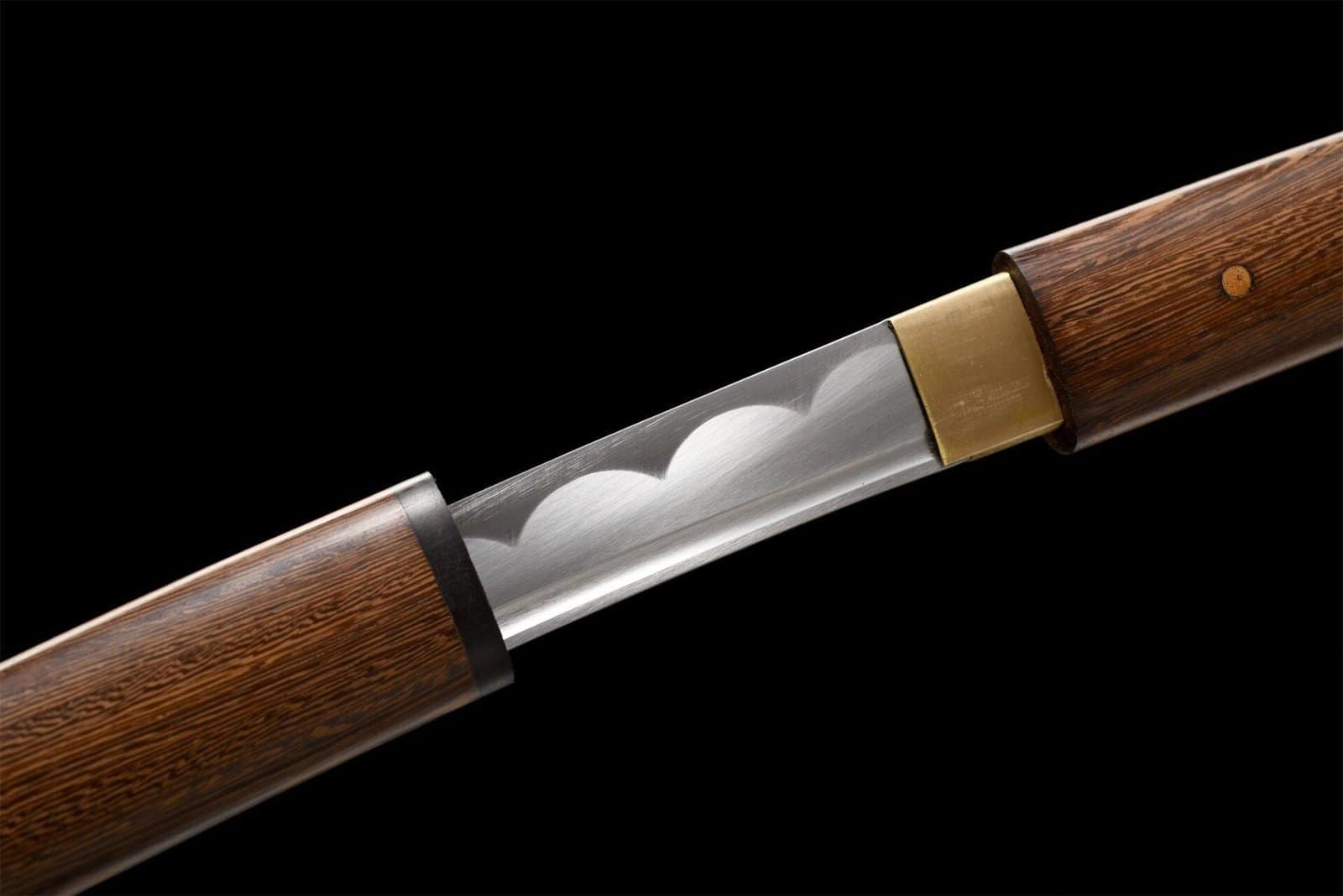 Katana mu-tsuba Marron