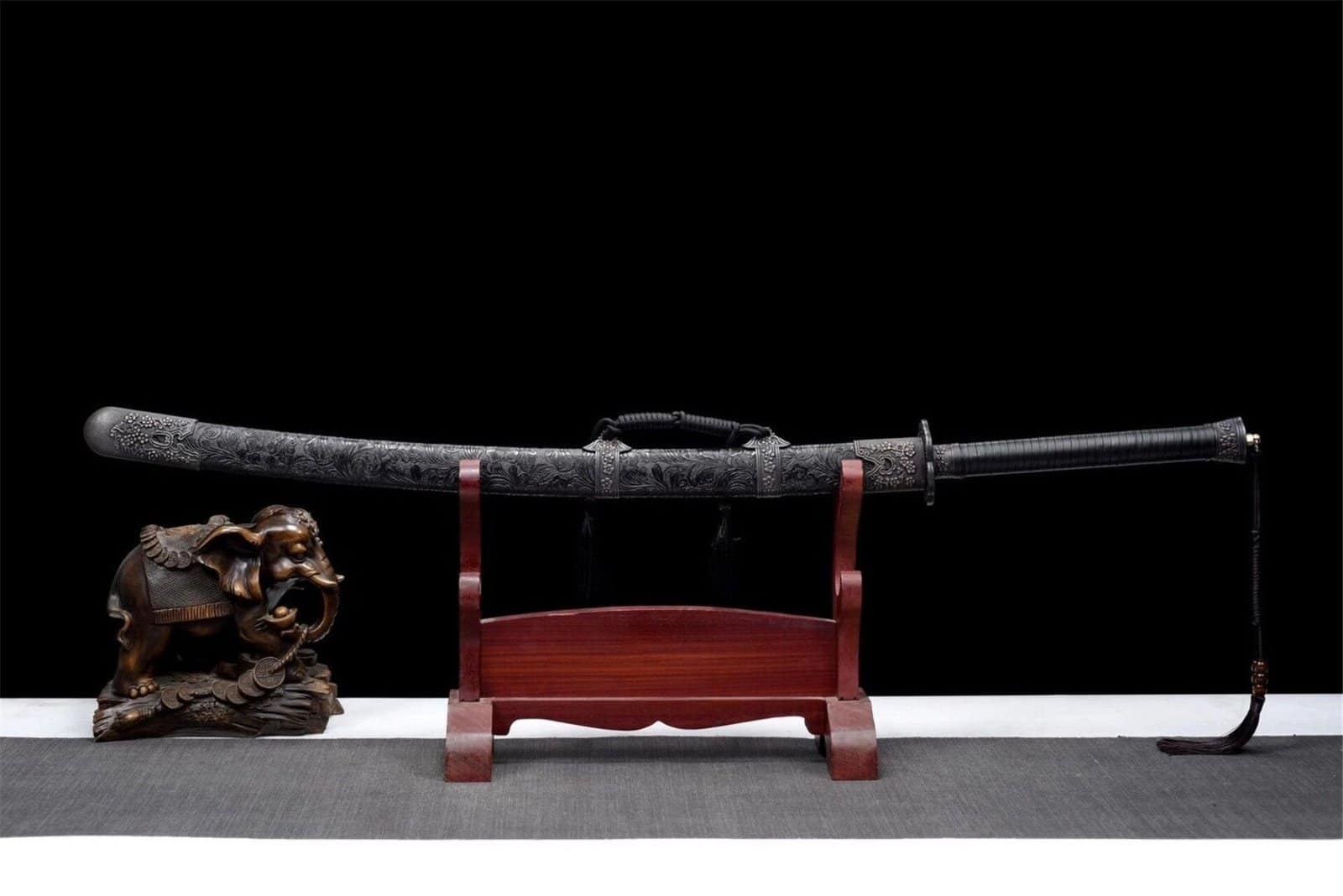 Longquan Katana Noir