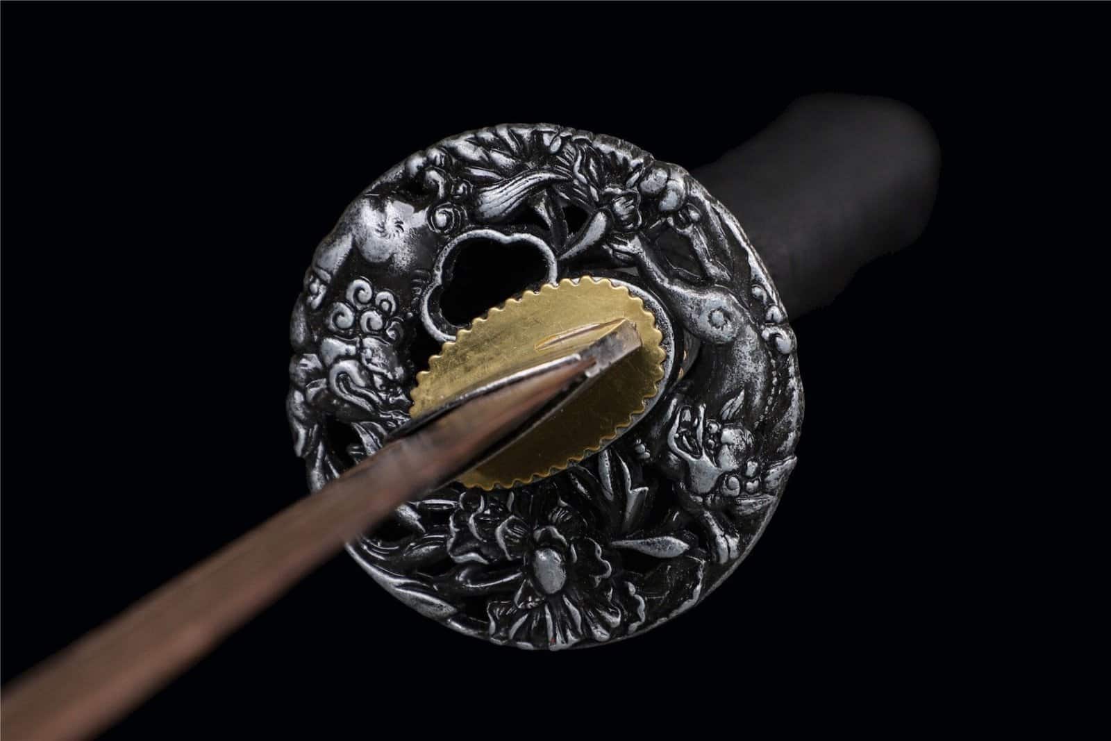 Réplique De Katana En Bois Rouge