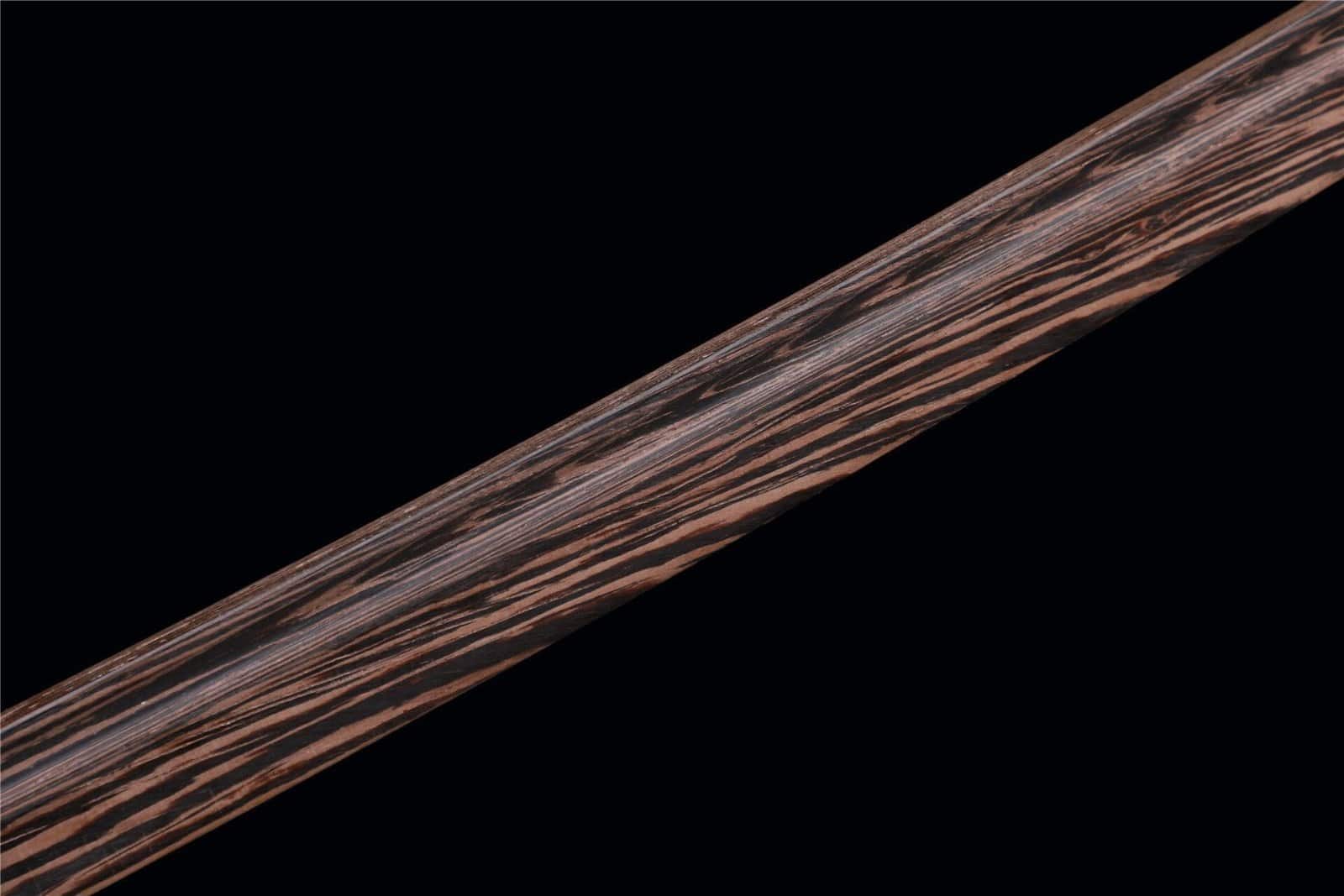 Réplique De Katana En Bois Rouge