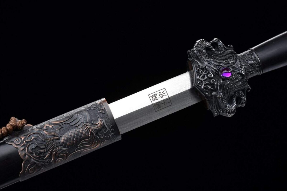 Sabre Chinois Kungfu Noir