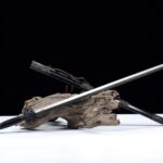 Sabre Chinois Kungfu Noir