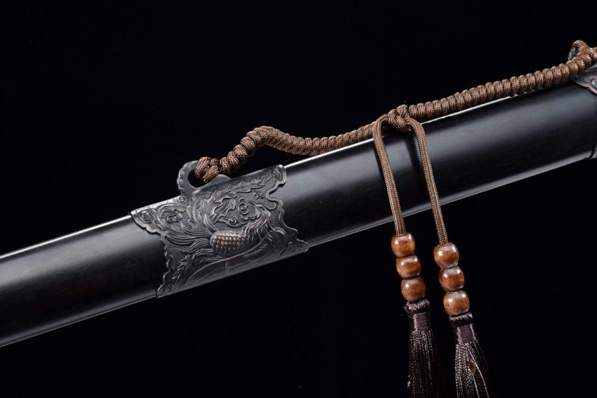 Sabre Chinois Kungfu Noir