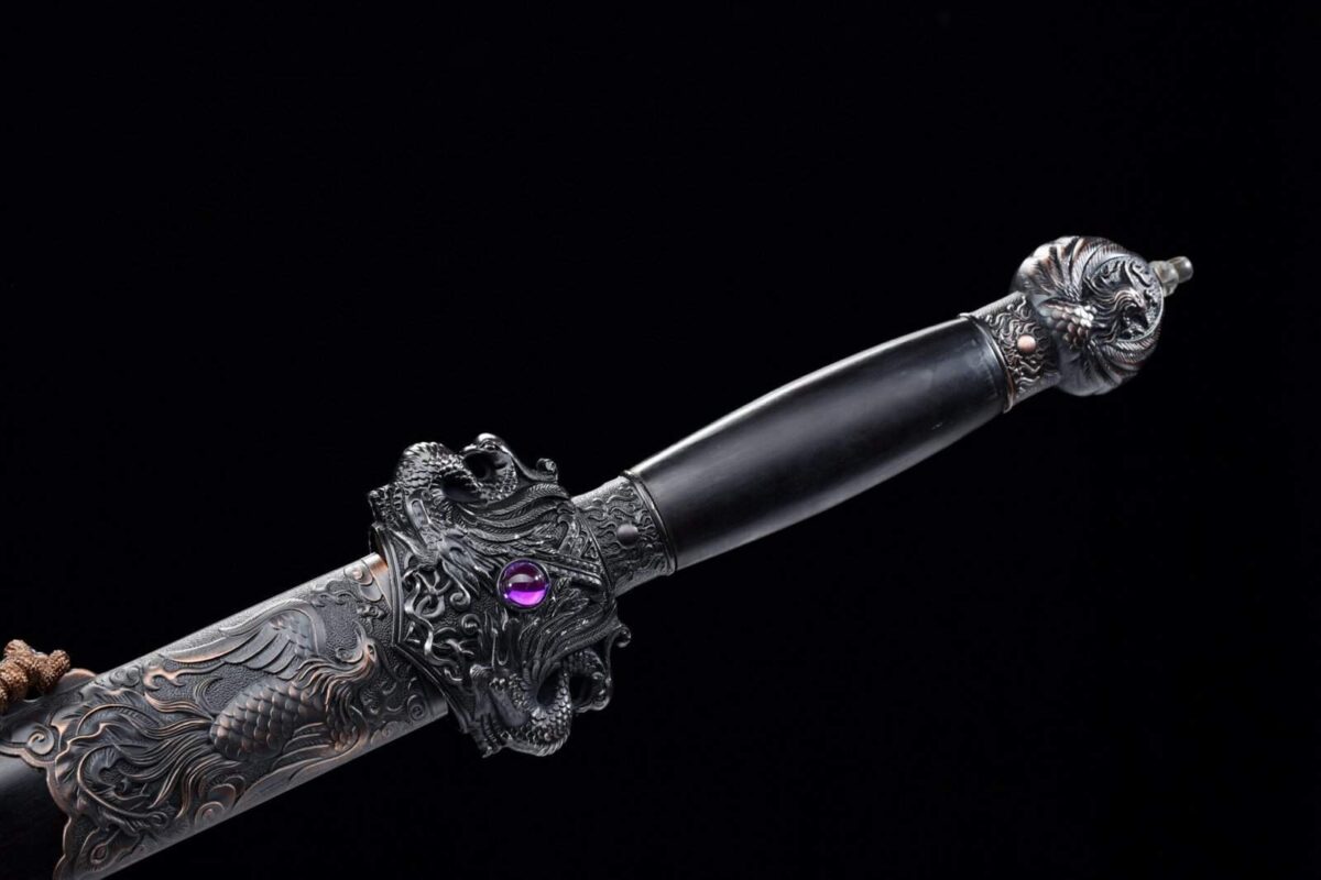 Sabre Chinois Kungfu Noir